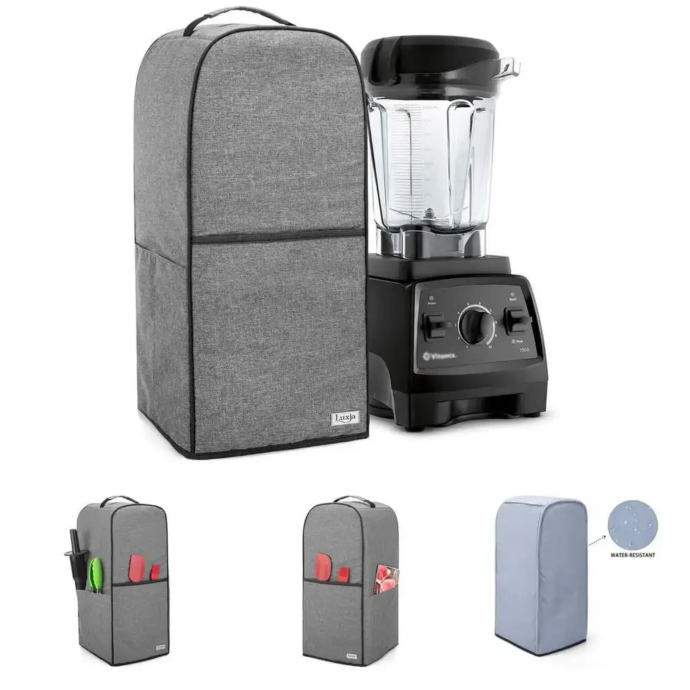 Vitamix Blender Cover Low Profile 64 Oz Nylon Gray Compatible with Models 5300